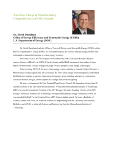 American Energy & Manufacturing Competitiveness (AEMC) Summit