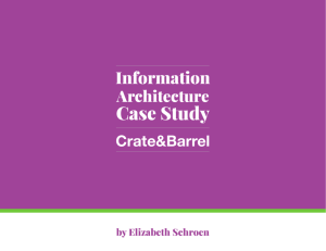 Case Study - Liz Schroen