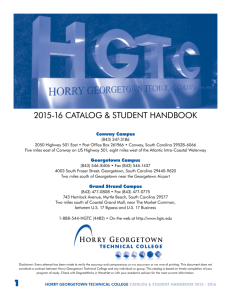 2015-16 CATALOG & STUDENT HANDBOOK
