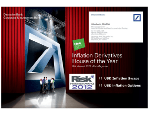 Inflation Derivatives