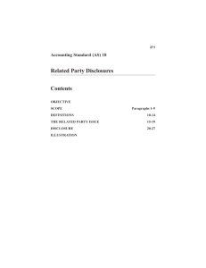 Related Party Disclosures