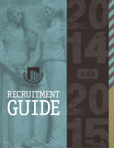 recruitment - Interfraternity Council at Virginia Tech