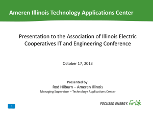 Ameren Illinois Technology Applications Center