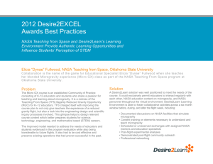 2012 Desire2EXCEL Awards Best Practices