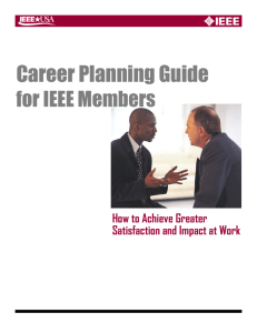 Career Planning Guide - IEEE-USA