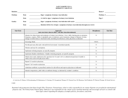 UTI Discharge Instructions