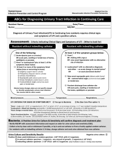 ABCs for Diagnosing UTIs in Continuing Care