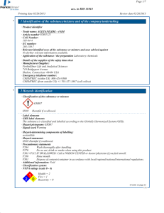 Safety Data Sheet