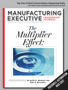 Multiplier Effect - Rockwell Automation