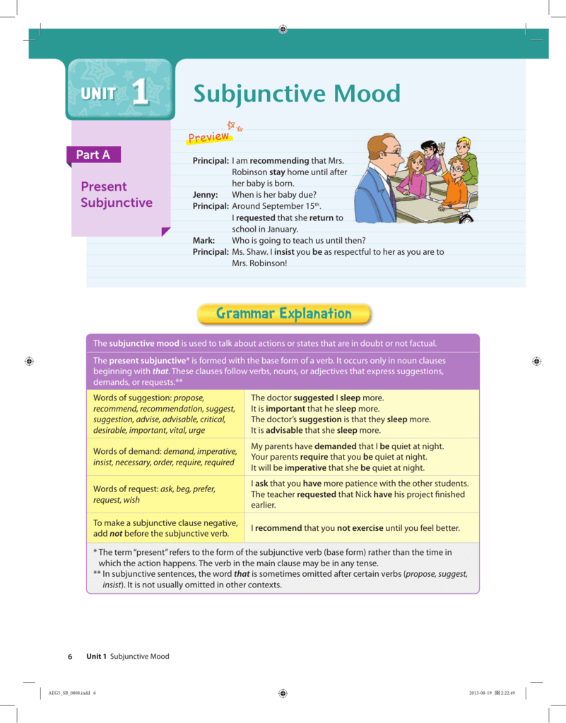 subjunctive-mood
