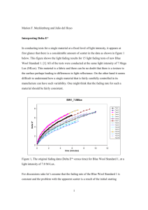 Interpreting Delta E - Smithsonian Institution