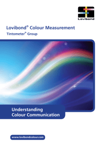 Colour Communication Guide - Lovibond Colour | Colour