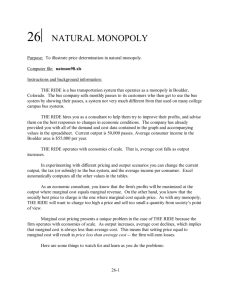 26   NATURAL MONOPOLY