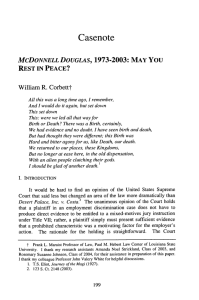 McDonnell Douglas, 1973-2003: May You Rest in Peace?