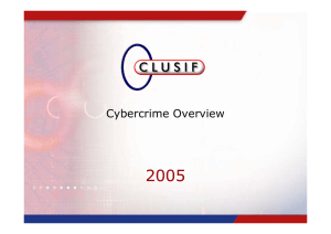 Cyber-crime overview 2005