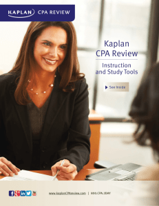 Kaplan CPA Review