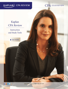 Kaplan CPA Review