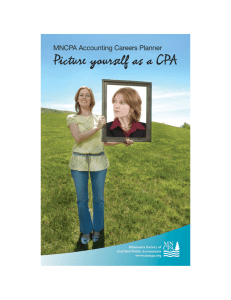 Picture yourself as a CPA