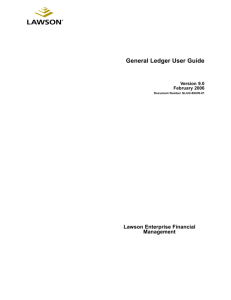 General Ledger User Guide