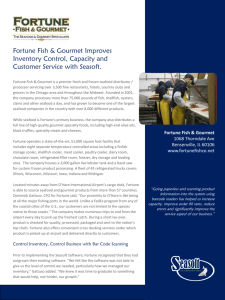Fortune Fish & Gourmet Improves Inventory Control, Capacity and