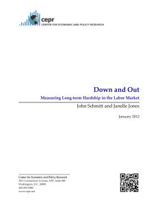 Down and Out: Measuring Long-term Hardship in the Labor Market