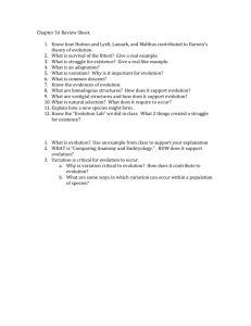 Chapter 16 Review Sheet. 1. Know how Hutton and Lyell, Lamark