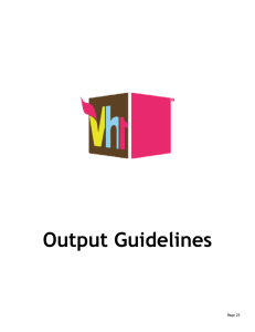 Output Guidelines (cont.)