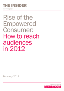 Rise of the Empowered Consumer: How to reach
