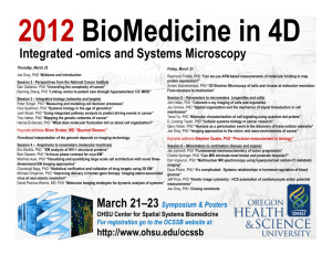 a one-page BM4D symposium flier