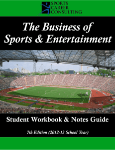 The Business of Sports & Entertainment