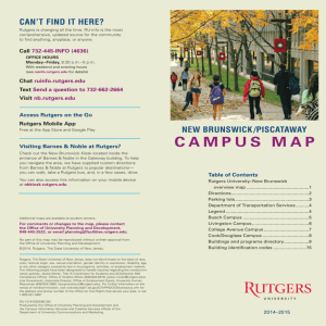 campus map - Department of Transportation Services