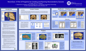 NeuroQuiz - SUNY Downstate Medical Center