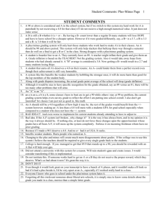 STUDENT COMMENTS_PLUS_MINUS