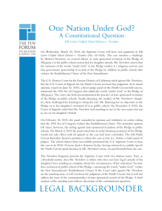 One Nation Under God? - Pew Research Center: Religion & Public Life