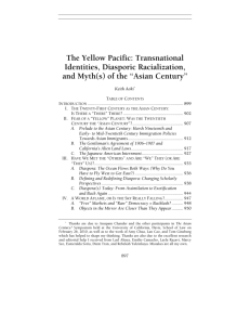 The Yellow Pacific - UC Davis Law Review
