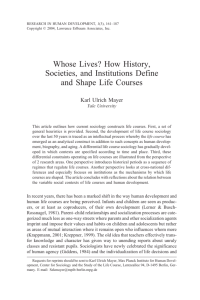 Whose Lives? How History, Societies, and Institutions Define and