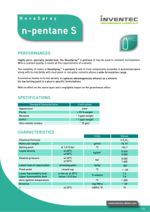 n-pentane S