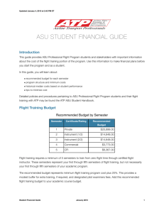 ATP ASU Student Financial Guide.pages