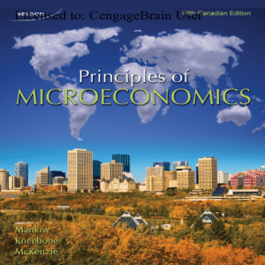 Principles of Microeconomics, 5th Canadian ed.