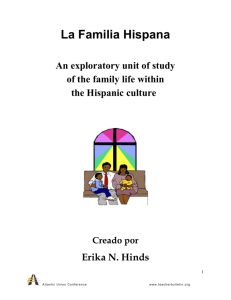 La vida de la familia hispana