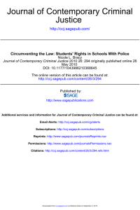 Justice Journal of Contemporary Criminal