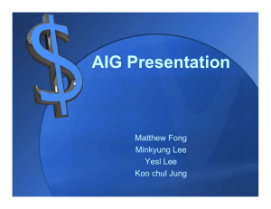 AIG Presentation