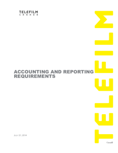 Accounting and Reporting Requirements