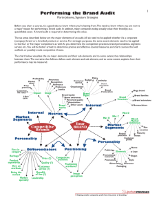 Performing the Brand Audit