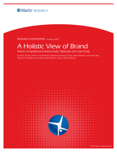 A Holistic View of Brand