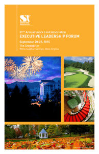executive leadership forum