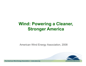 American wind Energy Association