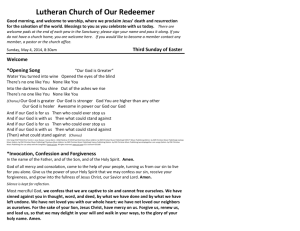 Book Club - Lutheran Church of Our Redeemer