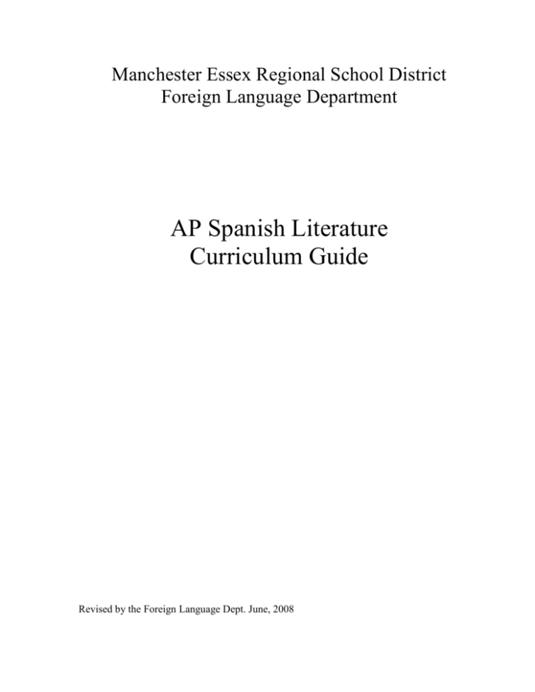 spanish-ap-literature-curriculum