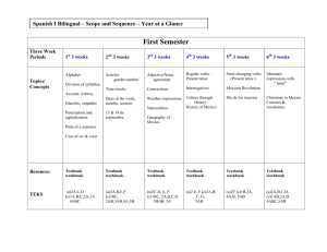 First Semester